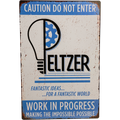 Gremlins Peltzer Workshop Metal Sign product image 1, provided for visual reference and product detail review