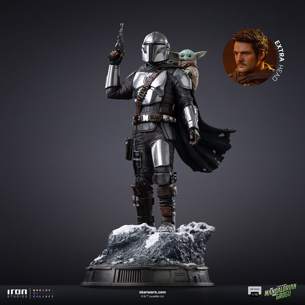 Mandalorian and Grogu Art Scale 1/10 Statue - Iron Studios product image 2, provided for visual reference and product detail