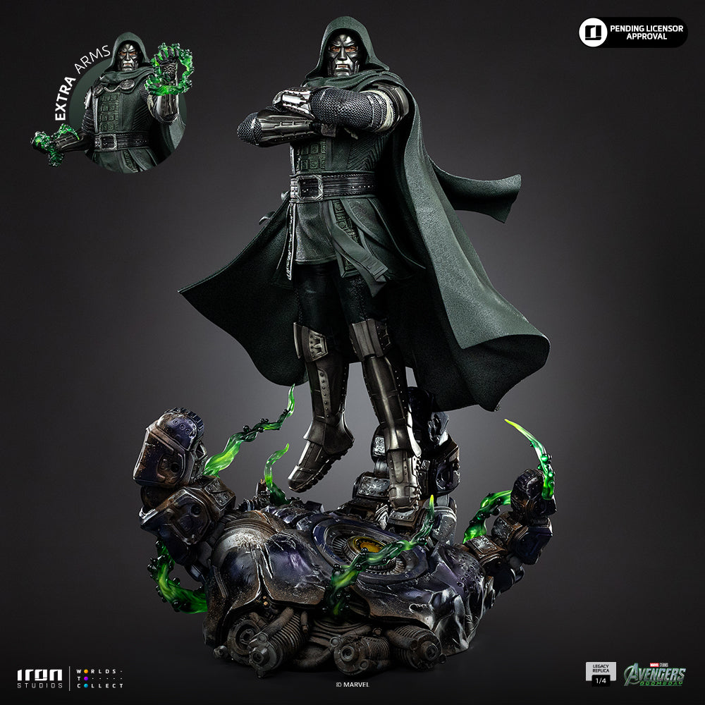 Pre-Order - Statue Doctor Doom - Avengers: Doomsday - Legacy Replica 1/4 - Iron Studios product image 19, provided for