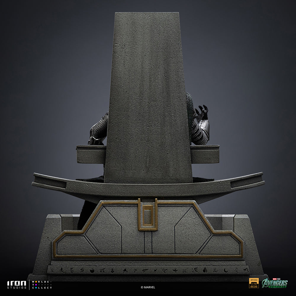 Pre-Order - Statue Doctor Doom on Throne - Avengers: Doomsday - Art Scale 1/10 - Iron Studios product image 4, provided for