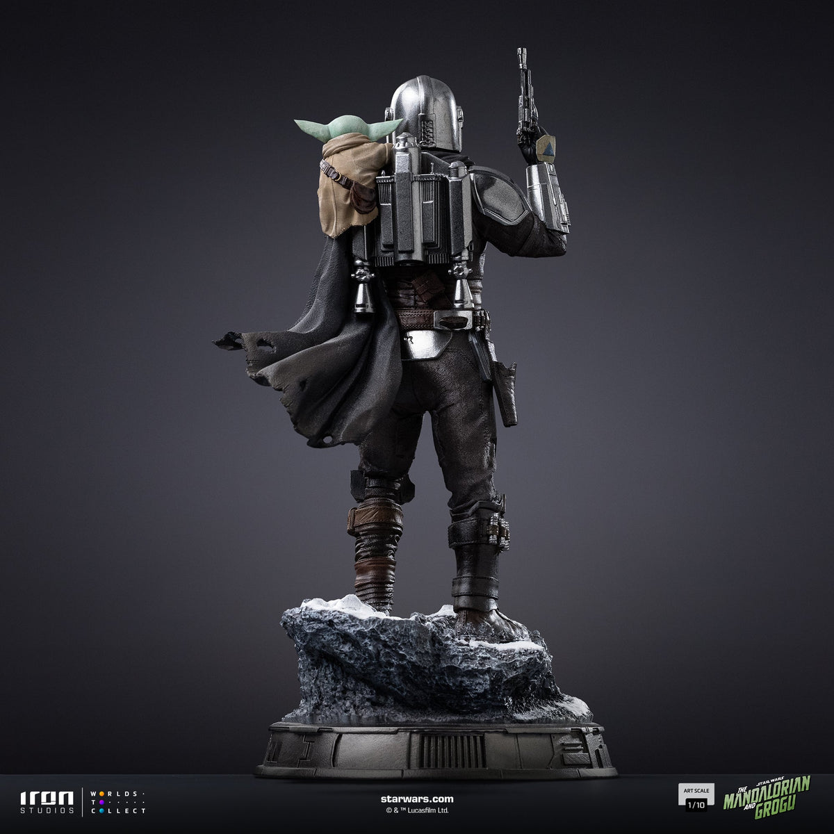 Mandalorian and Grogu Art Scale 1/10 Statue - Iron Studios product image 15, provided for visual reference and product