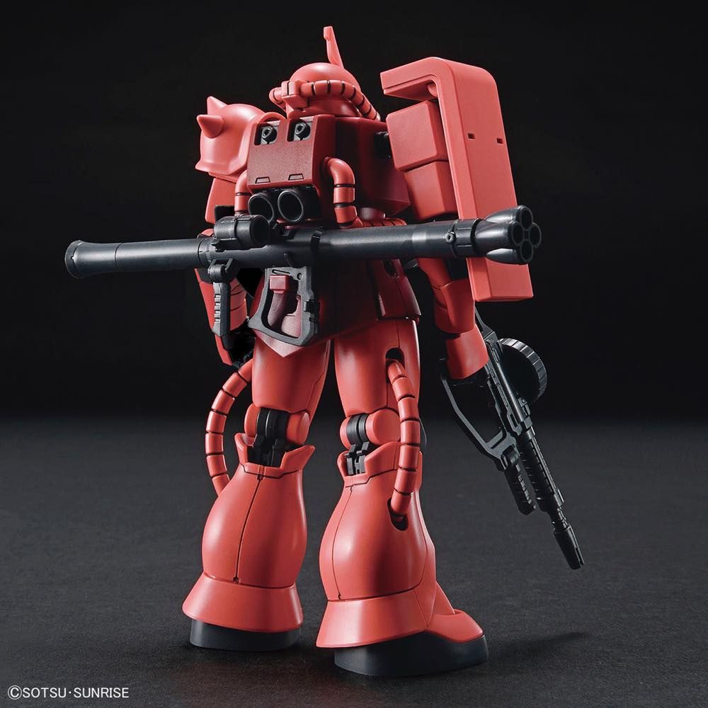 Gundam 1/144 HGUC #234 Gundam 0079 MS-06S Char's Zaku II (Revive Ver.) Model Kit product image 2, provided for visual