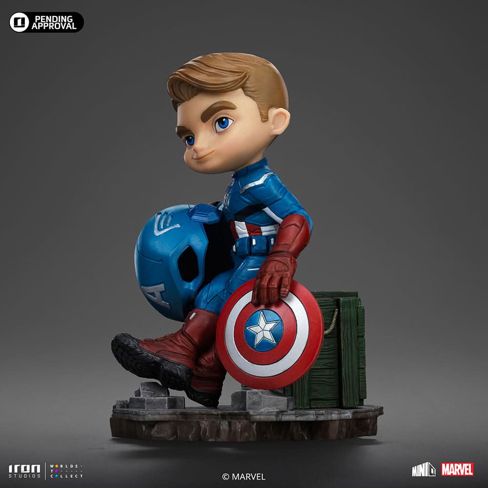 Captain America Infinity Saga MIniCo Statue - Iron Studios product image 6, provided for visual reference and product detail