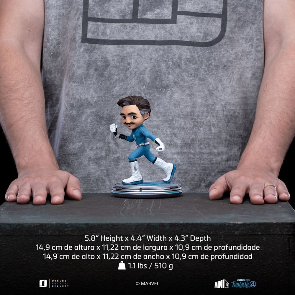 Mister Fantastic The Fantastic Four: First Steps Minico Statue - Iron Studios product image 7, provided for visual reference