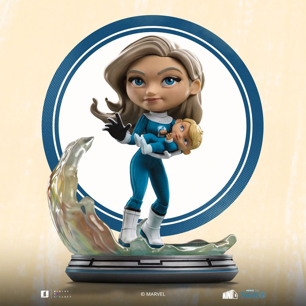 Invisible Woman The Fantastic Four: First Steps Minico Statue - Iron Studios product image 2, provided for visual reference