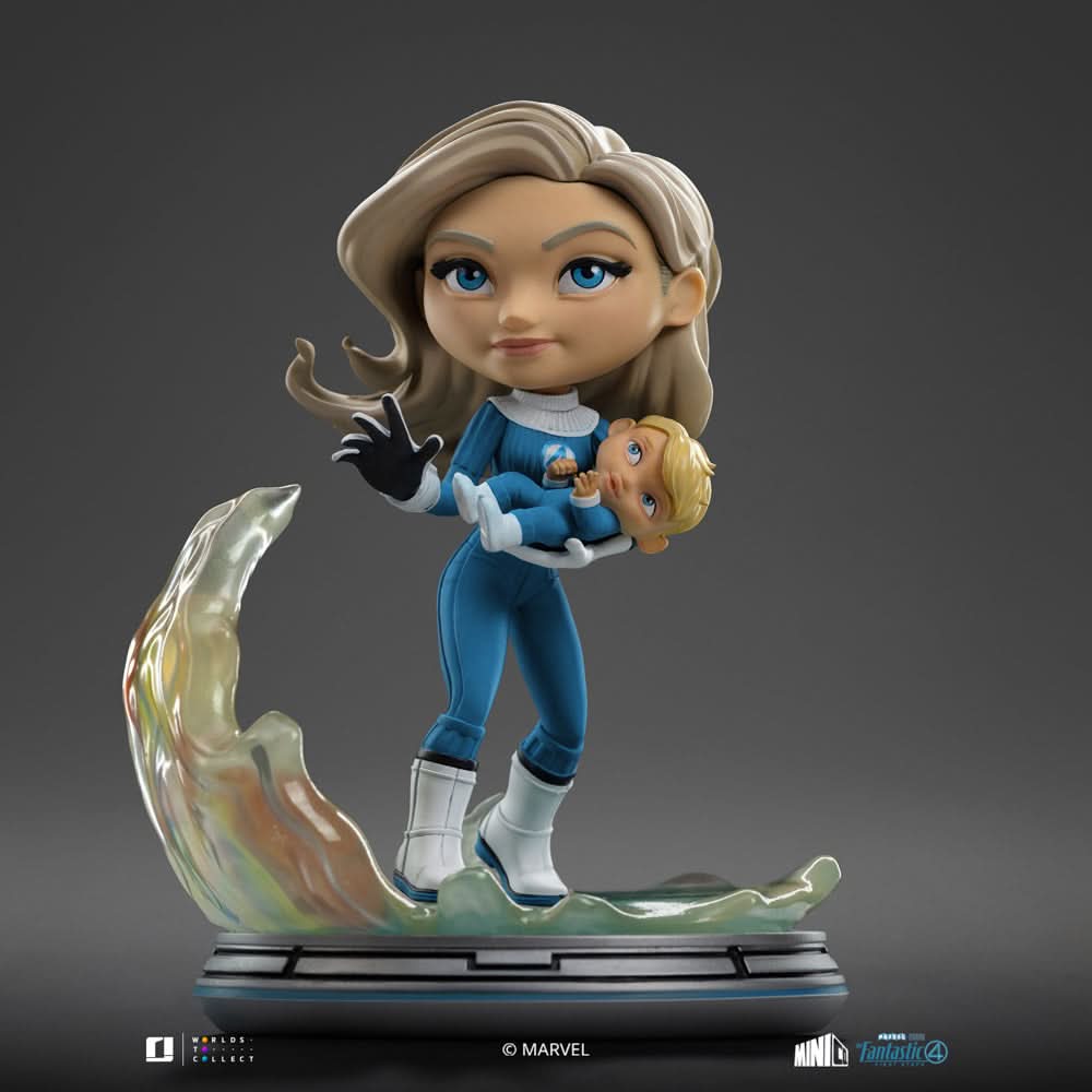 Invisible Woman The Fantastic Four: First Steps Minico Statue - Iron Studios product image 3, provided for visual reference