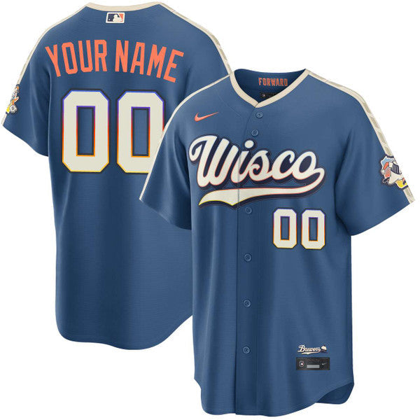 Custom Milwaukee Brewers 2026 City Connect Stadium Jersey product image 1