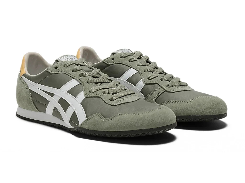 Onitsuka Tiger SERRANO 1183B400 304 BURNT OLIVE WHITE product image 1, provided for visual reference and product detail