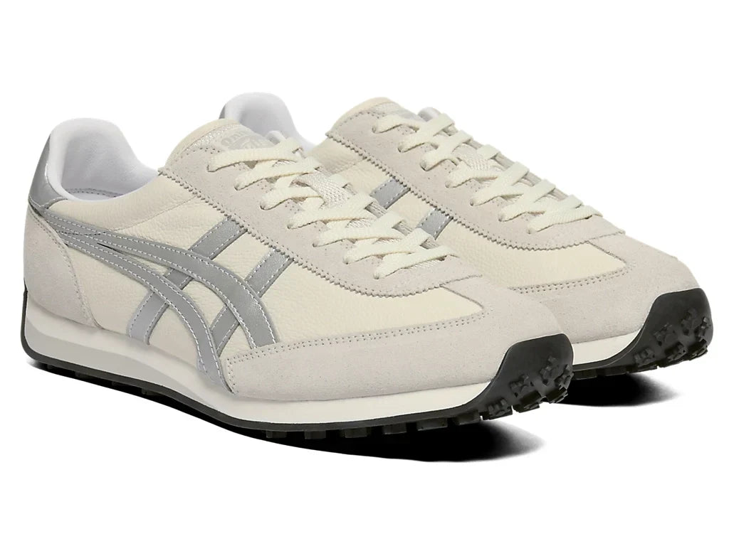 Onitsuka Tiger EDR 78 1183B411 104 CREAM PURE SILVER product image 1, provided for visual reference and product detail review