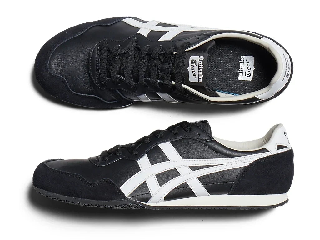 Onitsuka Tiger SERRANO 1183C197 001 BLACK WHITE product image 4, provided for visual reference and product detail review