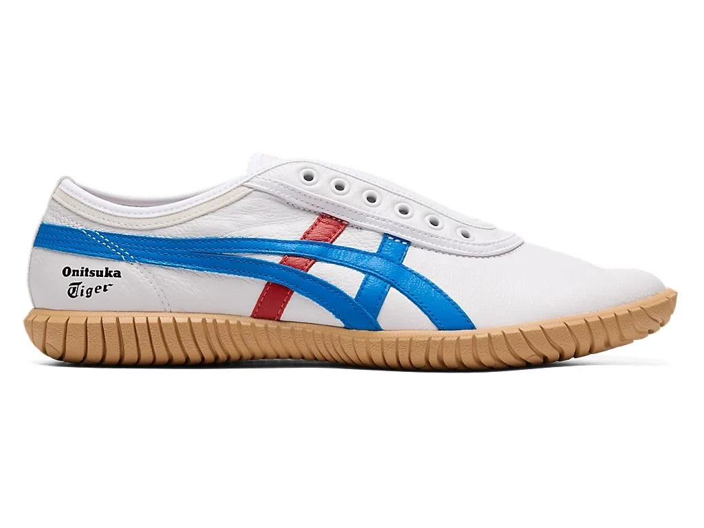Onitsuka Tiger TSUNAHIKI SLIP-ON 1183C529 100 WHITE DIRECTOIRE BLUE product image 5, provided for visual reference and