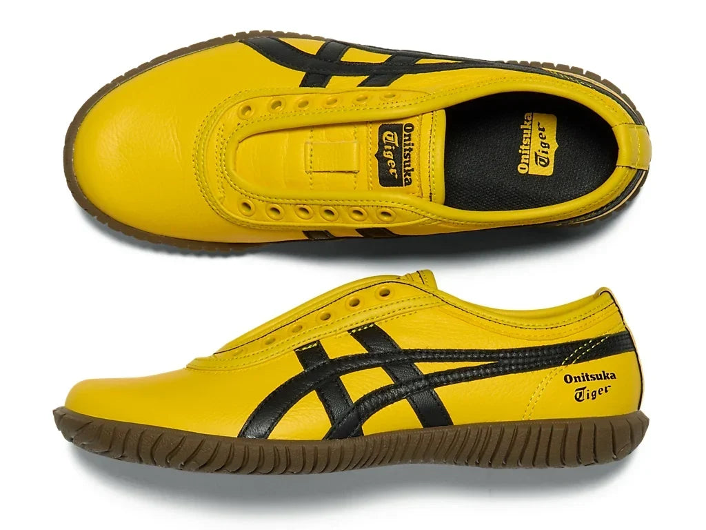 Onitsuka Tiger TSUNAHIKI SLIP-ON 1183C529 750 SUNFLOWER YELLOW BLACK product image 3, provided for visual reference and