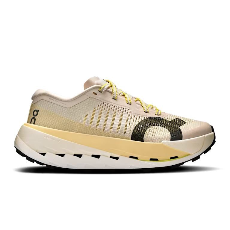 On Cloudultra 3 Pearl/Lychee Trail Running Shoes product image 4, provided for visual reference and product detail review