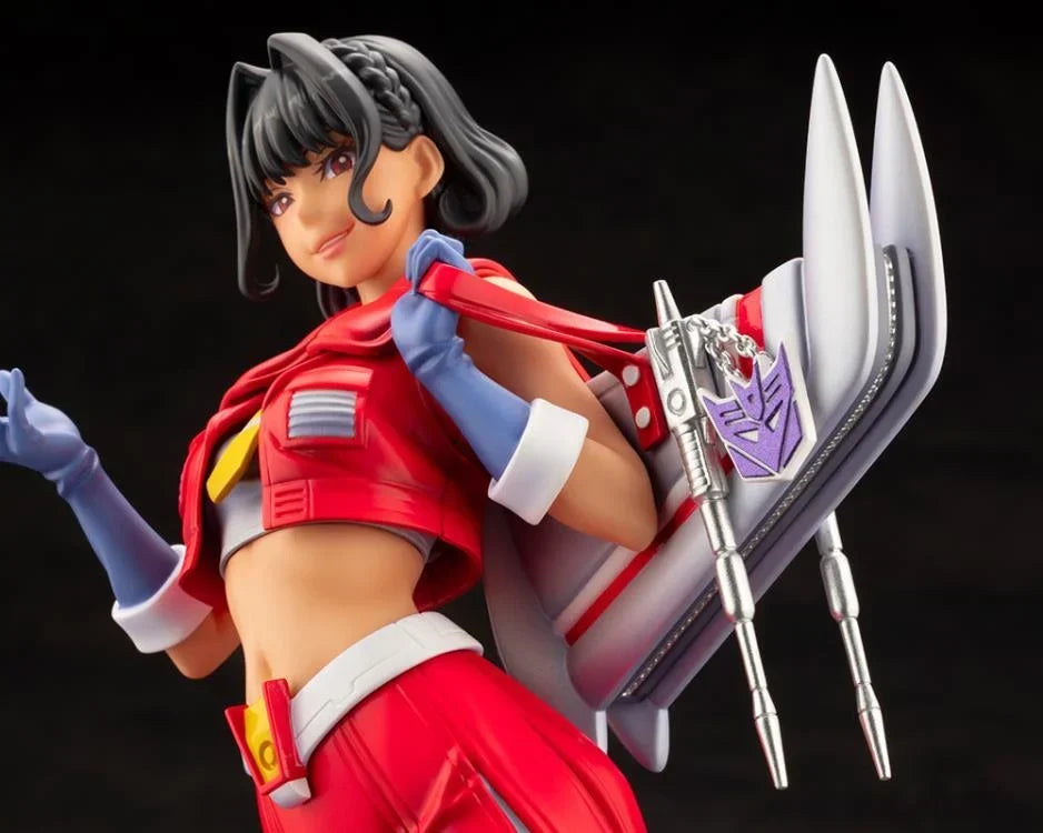 Kotobukiya Bishoujo Transformers Starscream Figure Statue SV360 product image 9, provided for visual reference and product