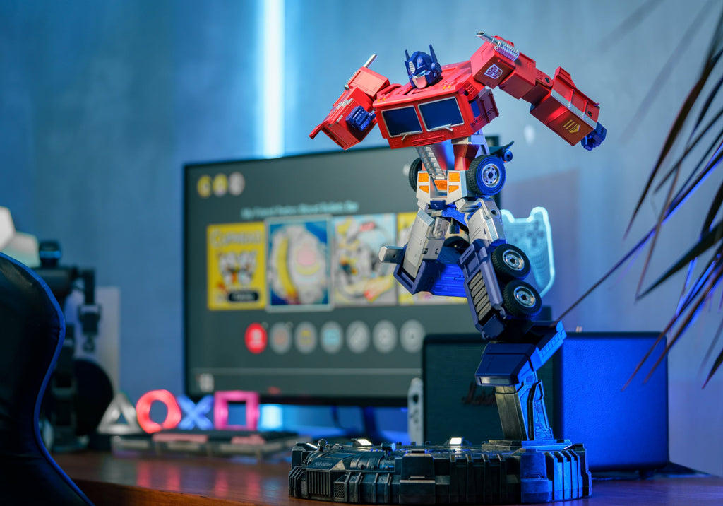 Robosen Transformers AI Base Charging Stand for Flagship / Elite Optimus Prime product image 5, provided for visual