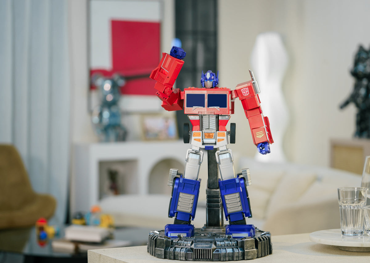 Robosen Transformers AI Base Charging Stand for Flagship / Elite Optimus Prime product image 8, provided for visual