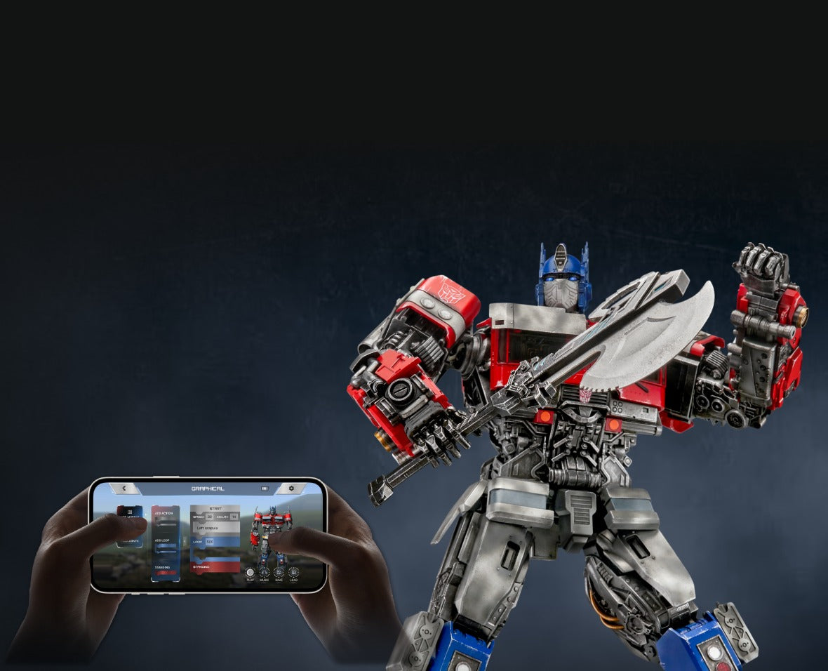 Robosen Transformers Optimus Prime Rise of the Beast Signature Robot (Limited Edition) Robot Figure product image 4,