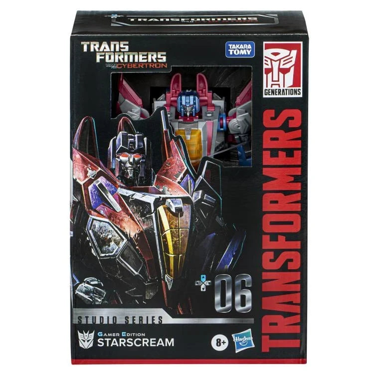 Transformers Studio Series Gamer Edition War For Cybertron #06 Voyager Starscream Action Figure product image 3, provided