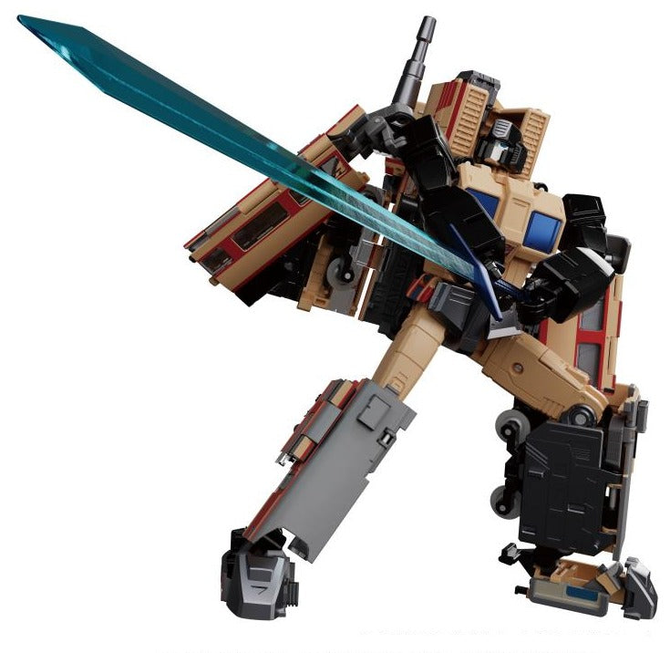 Transformers Masterpiece G MPG-05 Trainbot Seizan Field Fighter (Raiden Combiner) Action Figure product image 1, provided