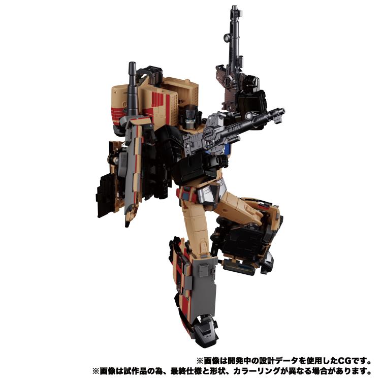 Transformers Masterpiece G MPG-05 Trainbot Seizan Field Fighter (Raiden Combiner) Action Figure product image 5, provided