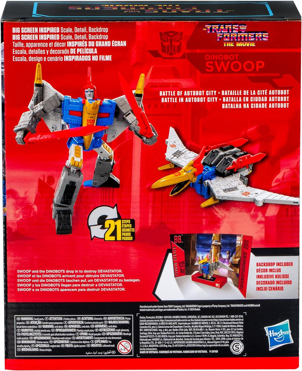 Transformers Generations Studio Series 86 #26 Leader Dinobot Swoop Action Figure product image 4, provided for visual