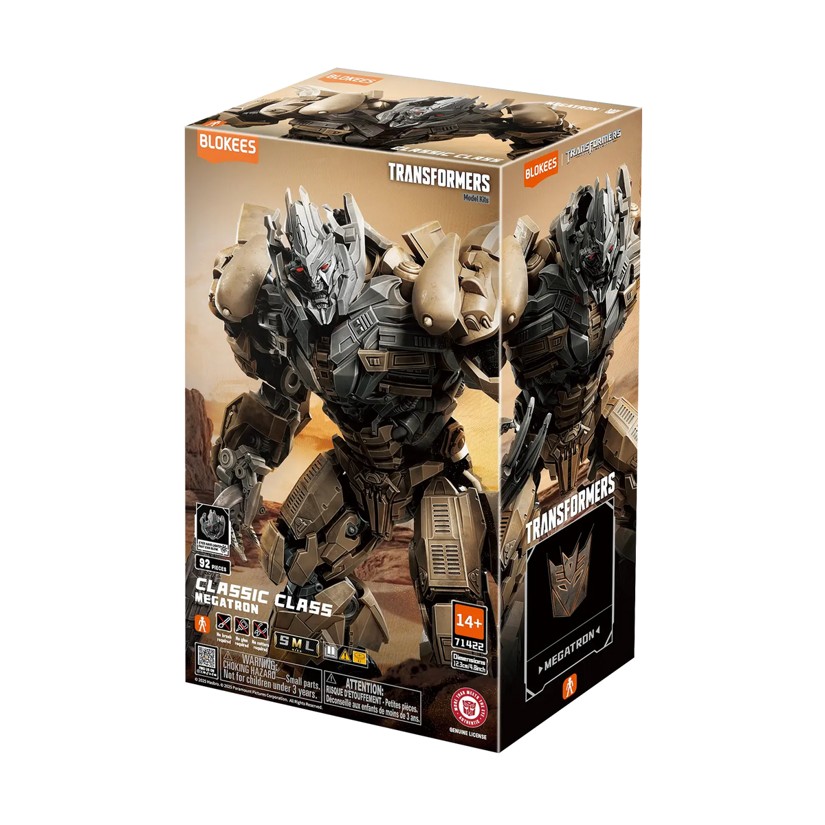 Transformers Classic Class 22 | Transformers Dark of the Moon | Megatron product image 7, provided for visual reference and