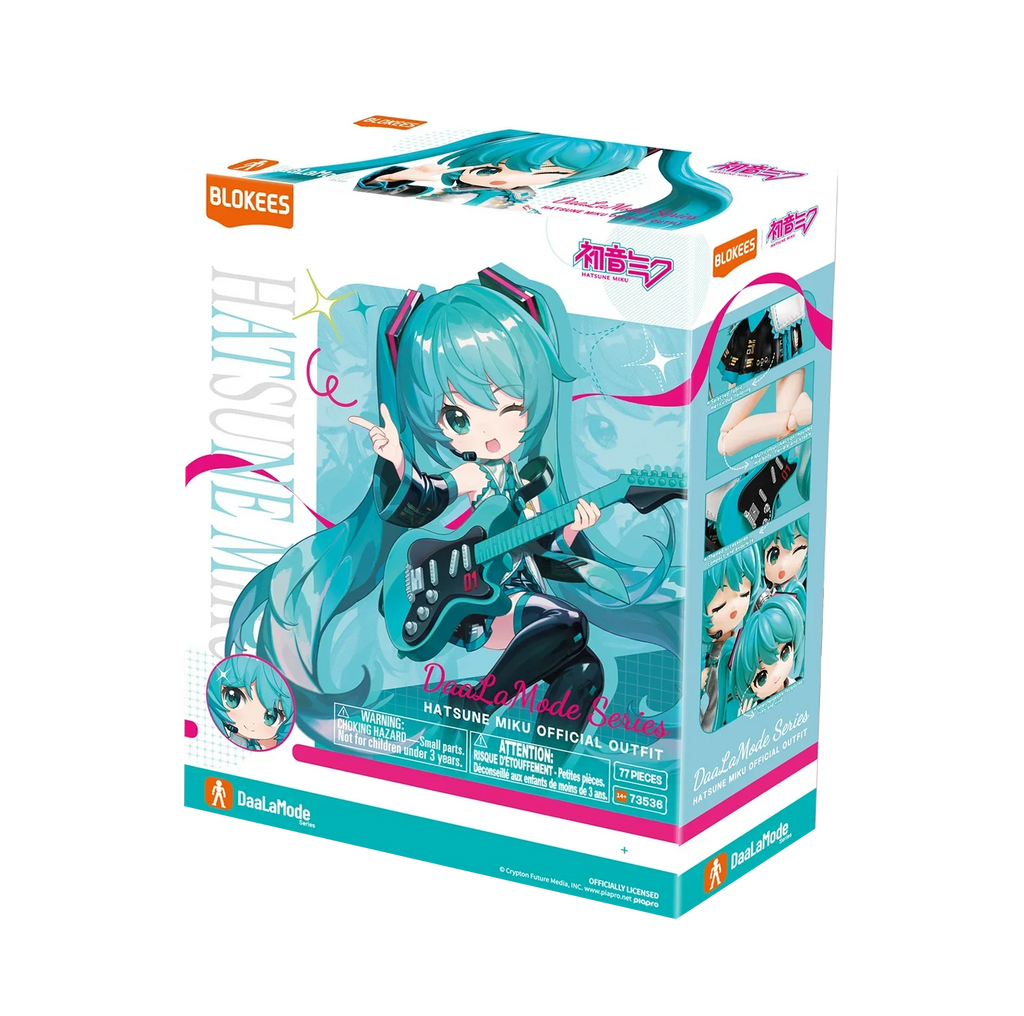 Blokees DaaLaMode Series - Hatsune Miku Official Outfit product image 5, provided for visual reference and product detail