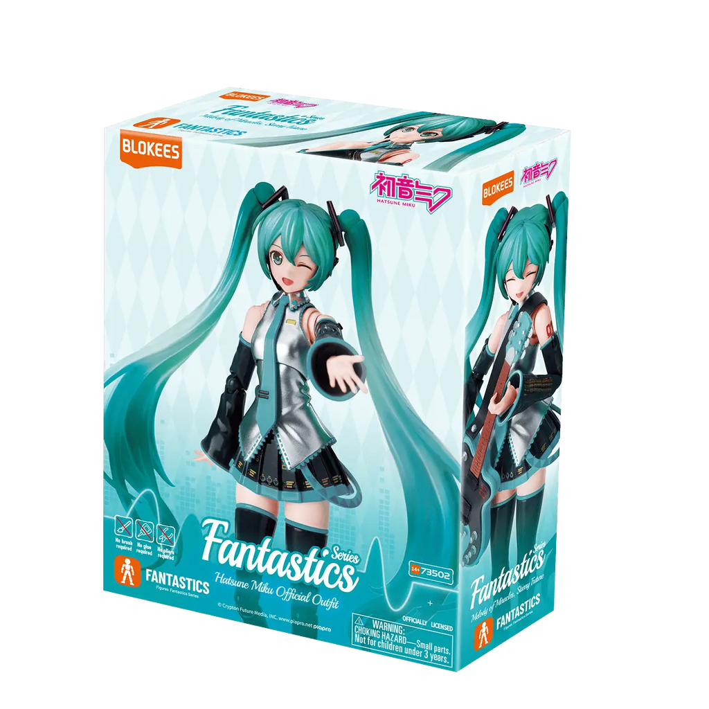 Blokees Fantastics Series - Hatsune Miku Official Outfit product image 7, provided for visual reference and product detail