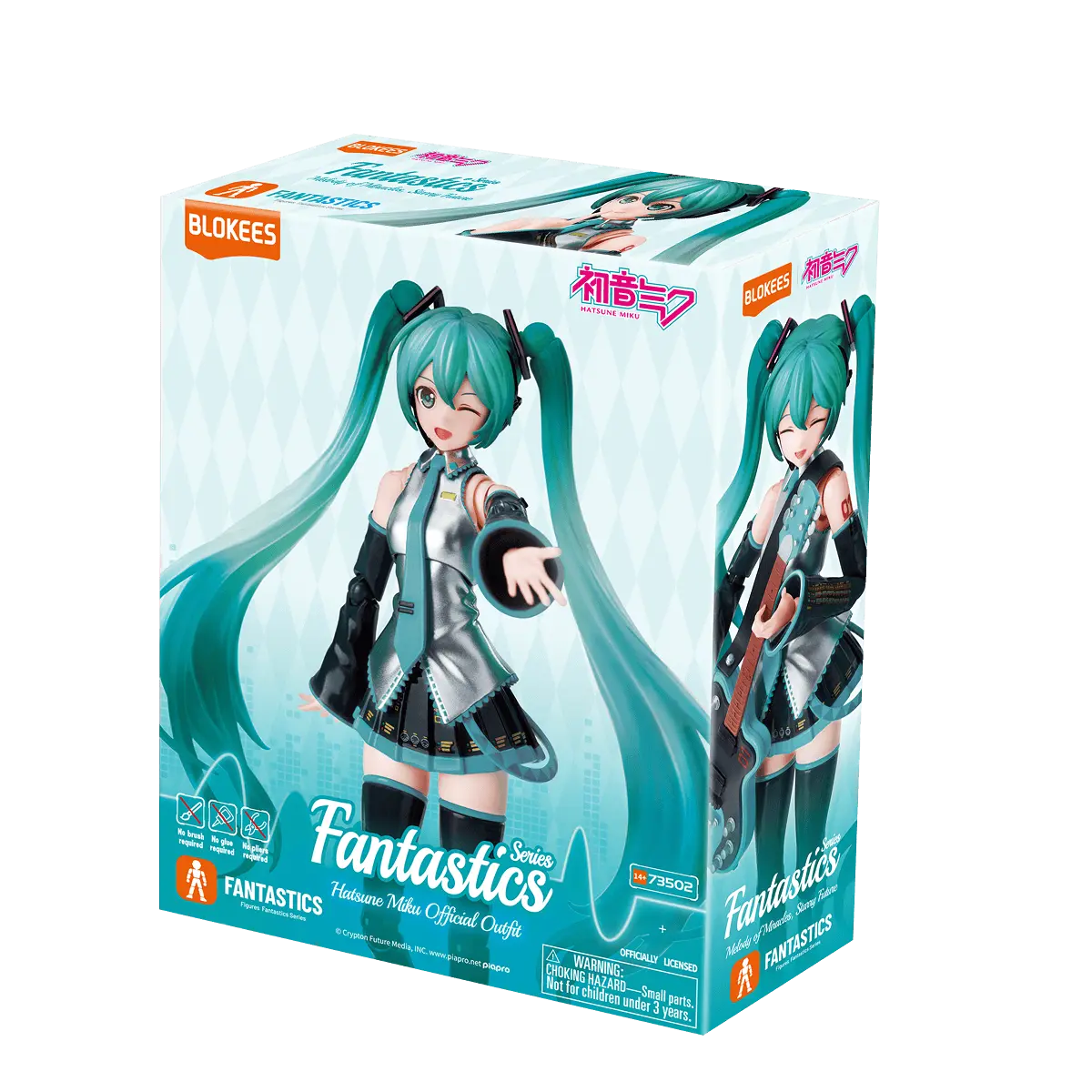 Blokees Fantastics Series - Hatsune Miku Official Outfit product image 7, provided for visual reference and product detail