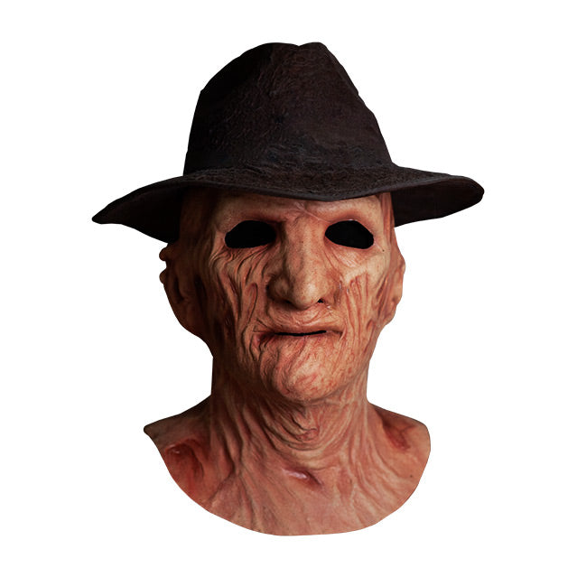 A Nightmare on Elm Street 2: Freddy's Revenge - Deluxe Freddy Krueger Mask with Fedora Hat product image 1, provided for