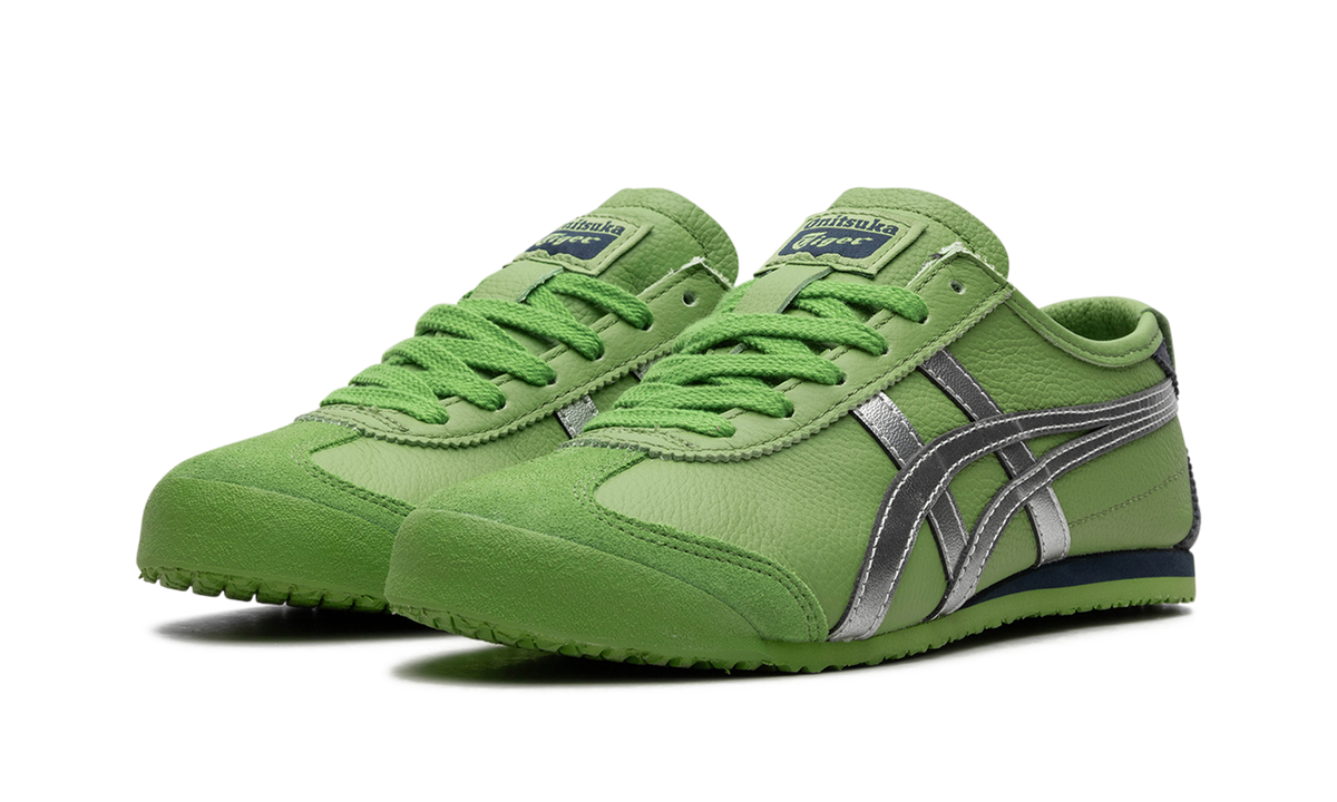 Onitsuka-tiger|mexico-66-garden-green-pure-silver-127116 product image 2, provided for visual reference and product detail