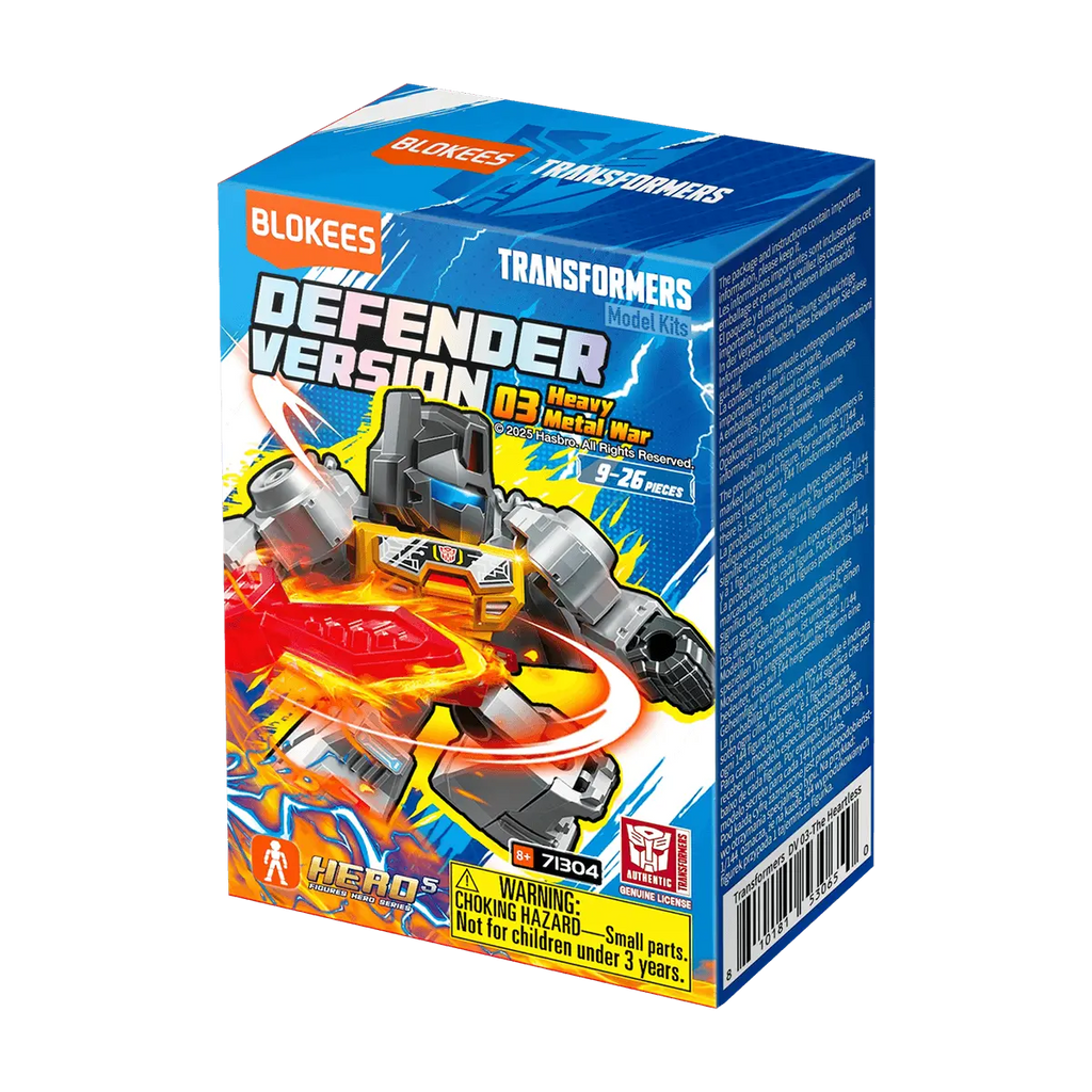 Blokees Transformers Defender Version 03 Heavy Metal War product image 18, provided for visual reference and product detail