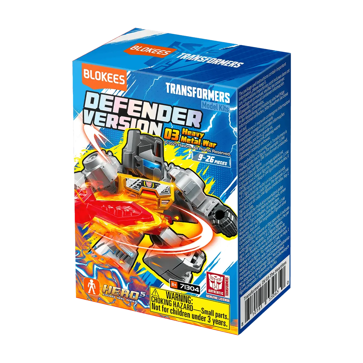 Blokees Transformers Defender Version 03 Heavy Metal War product image 18, provided for visual reference and product detail