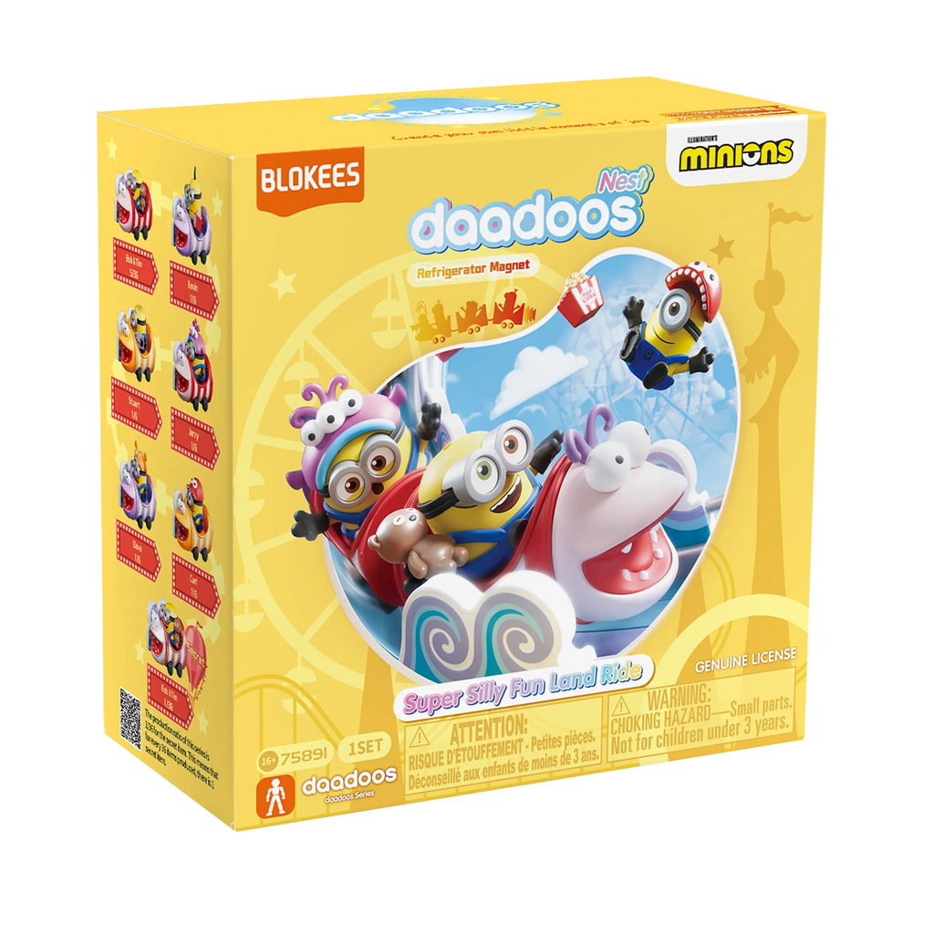 Blokees Minions daadoos Nest Series 01 - Super Silly Fun Land Ride product image 9, provided for visual reference and