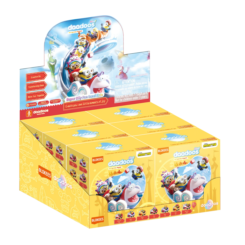 Blokees Minions daadoos Nest Series 01 - Super Silly Fun Land Ride product image 10, provided for visual reference and