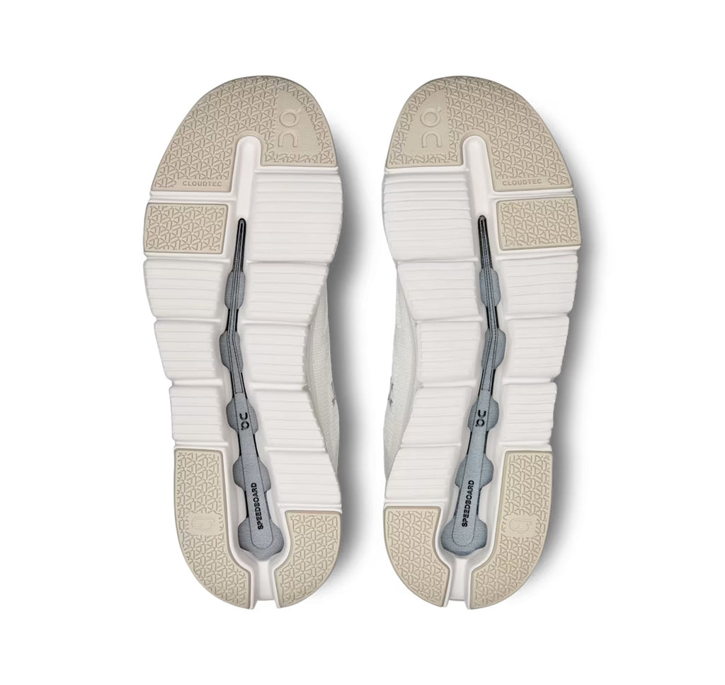 On Women Cloudrift White/Frost Lifestyle Sneakers product image 6, provided for visual reference and product detail review
