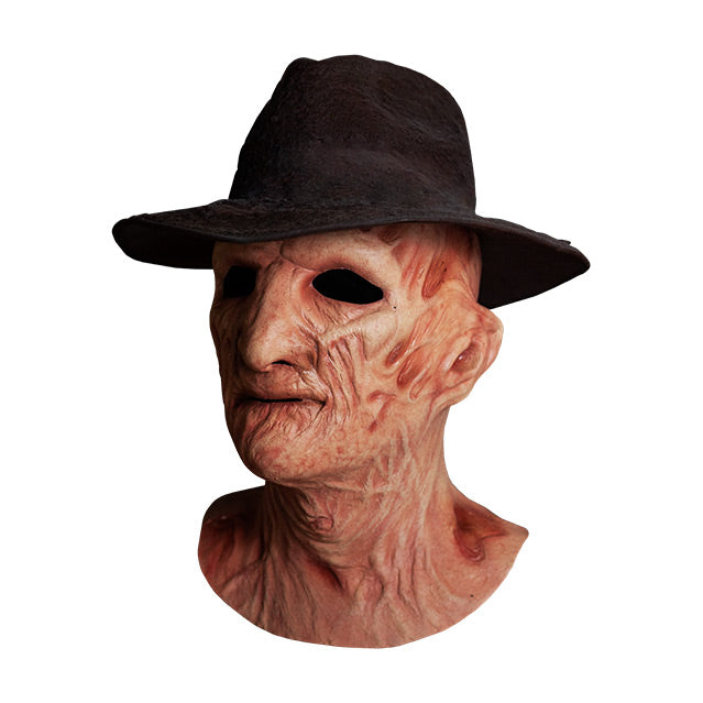 A Nightmare on Elm Street 2: Freddy's Revenge - Deluxe Freddy Krueger Mask with Fedora Hat product image 3, provided for