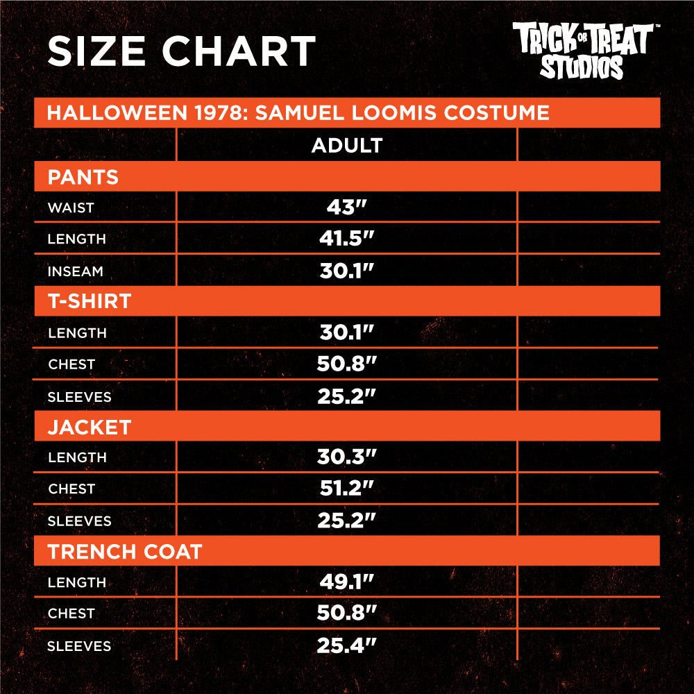 Halloween - Samuel Loomis Costume product image 2, provided for visual reference and product detail review