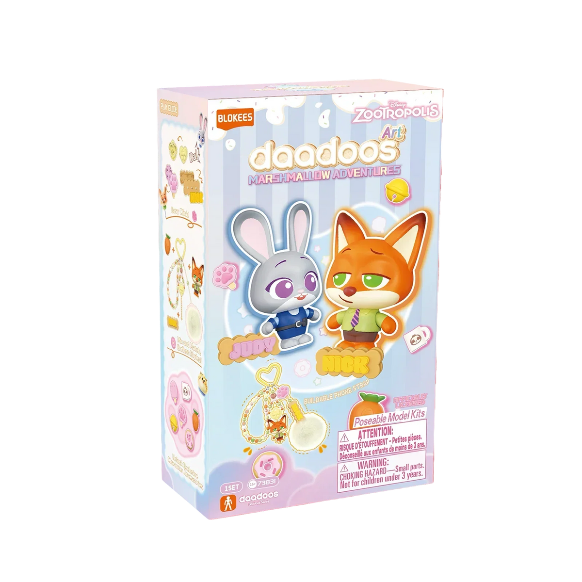 Blokees Zootopia daadoos Art Series 01 - Marshmallow Adventures product image 9, provided for visual reference and product