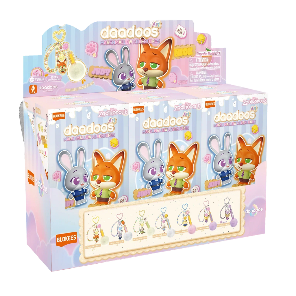 Blokees Zootopia daadoos Art Series 01 - Marshmallow Adventures product image 10, provided for visual reference and product