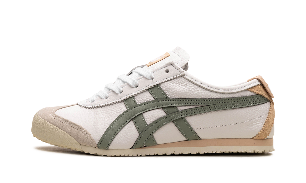 Onitsuka-tiger|mexico-66-wmns-white-green-124802 product image 1, provided for visual reference and product detail review
