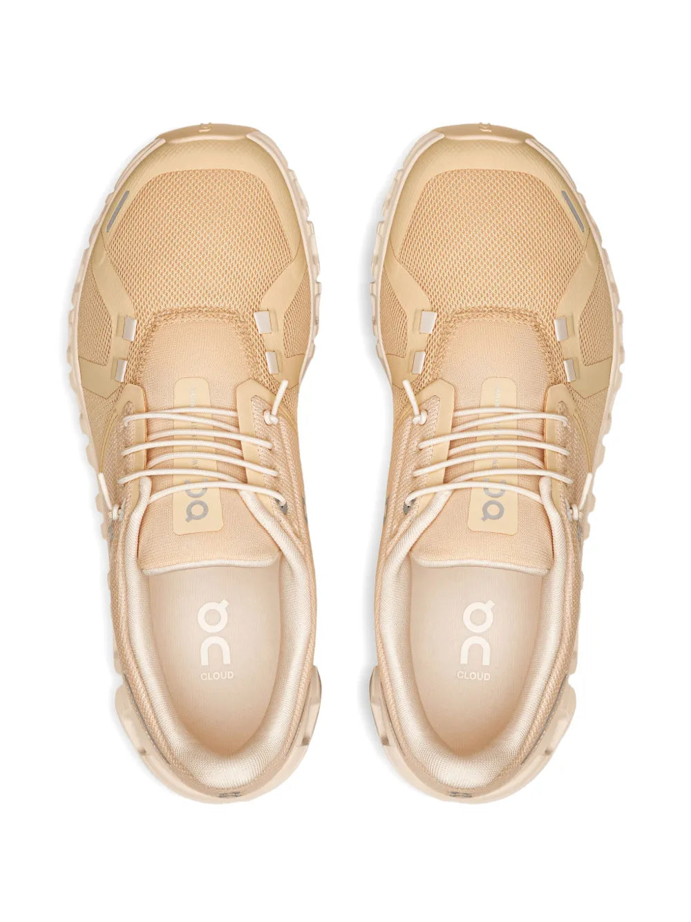 On Cloud 6 Blonde Dew Lifestyle Sneakers product image 1, provided for visual reference and product detail review