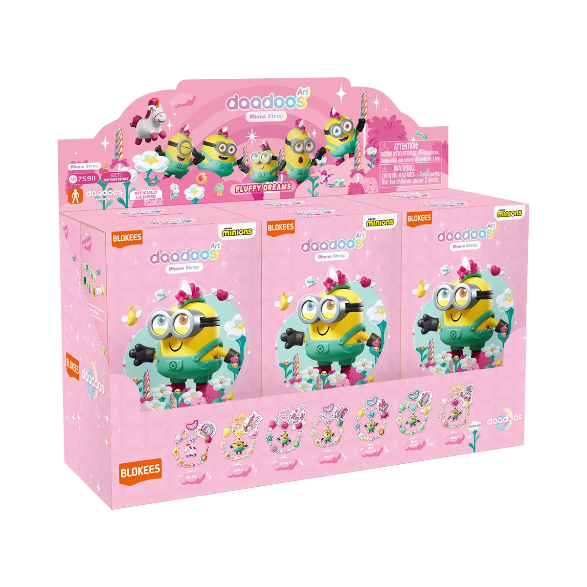 Blokees Minions daadoos Art Series 01 - Fluffy Dreams product image 10, provided for visual reference and product detail