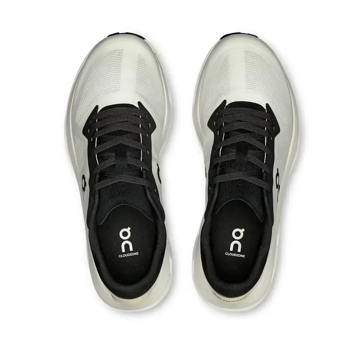 On Women Cloudzone Ice/Black Lifestyle Sneakers product image 4, provided for visual reference and product detail review