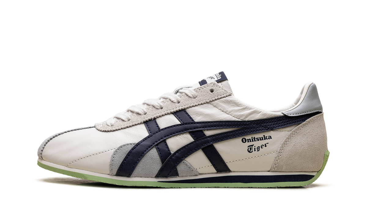 Onitsuka-tiger|runspark-white-cream-navy-211010 product image 1, provided for visual reference and product detail review