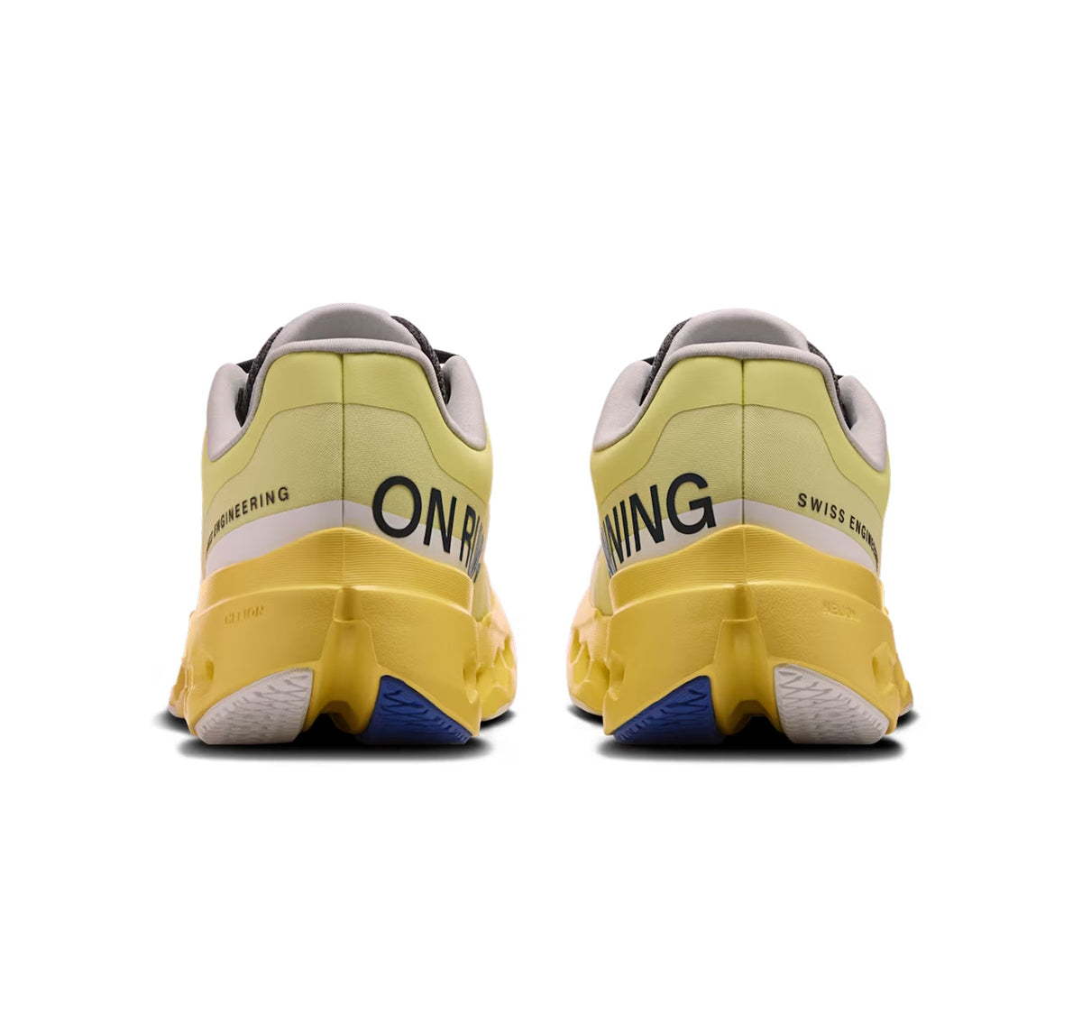 On Women Cloudsurfer Next Z5 Limelight/White Running Shoes product image 5, provided for visual reference and product detail