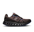 On Women Cloudsurfer Black/Cobalt Running Shoes product image 1, provided for visual reference and product detail review