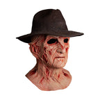 A Nightmare on Elm Street 4: The Dream Master - Deluxe Freddy Krueger Mask with Fedora Hat product image 2, provided for