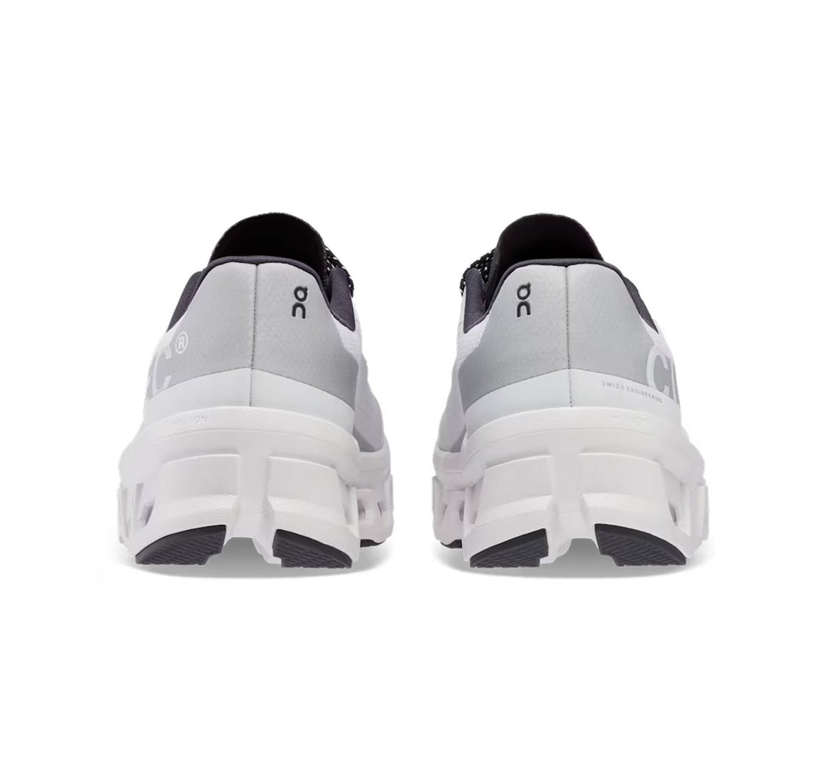 On Women Cloudmonster All White Running Shoes product image 5, provided for visual reference and product detail review