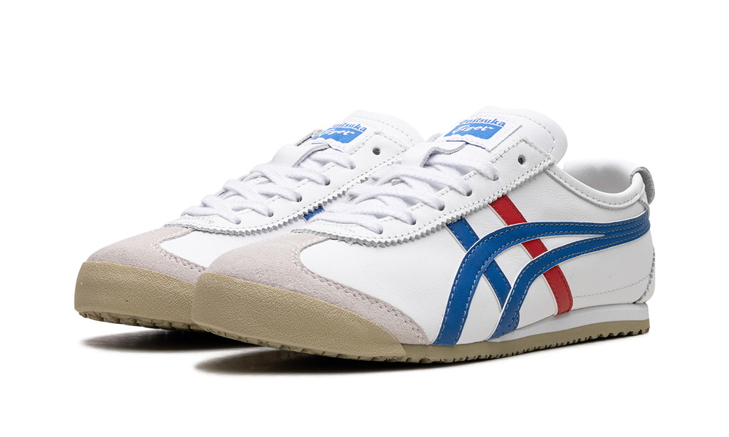 Onitsuka-tiger|mexico-66-white-blue-red-124348 product image 2, provided for visual reference and product detail review
